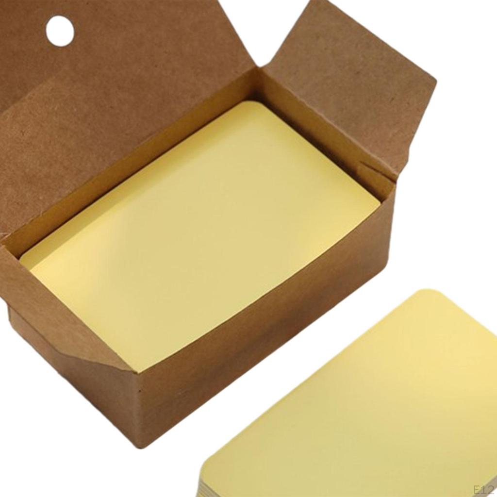 100 Count Blank Business Cards for DIY Projects And Celebrations