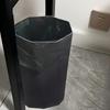 A Practical Nordic-style Diamond-pattern Trash Bin - Made of Durable Plastic with an Octagonal Shape and Brushed Surface. Suitable