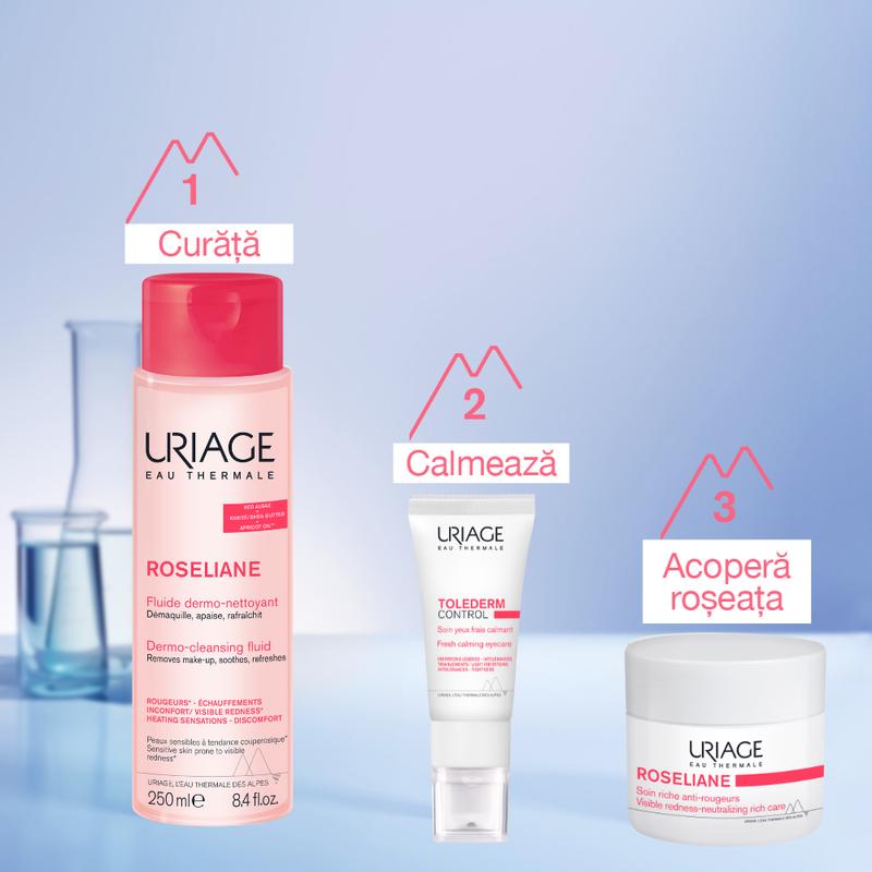 Uriage ROSELIANE Anti-Redness Soothing Care Rich Texture Face Cream 50ml for Sensitive Skin