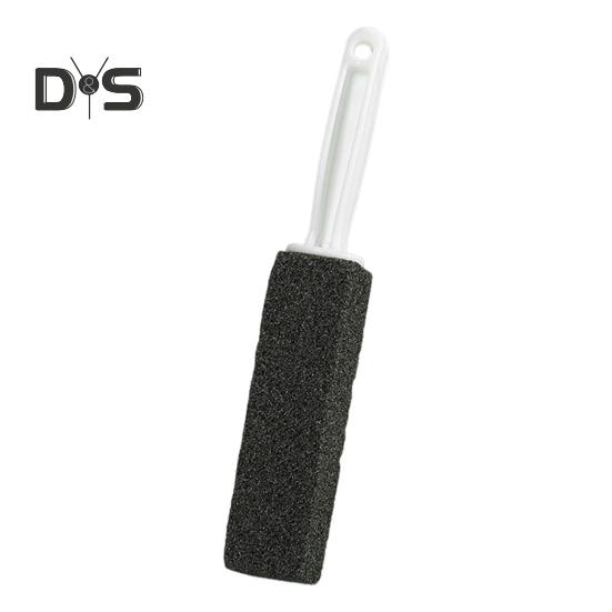 

Пемза для унитаза, удаление пятен от жесткой воды, кальциевых отложений, эргономичная ручка с длинной ручкой, очиститель для туалета чёрный