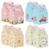 12pcs House Shape Easter Gift Box Cartoon Rabbit Egg Candy Cookie Packing Box Happy Easter Party Decoration Supplies with Ribbon