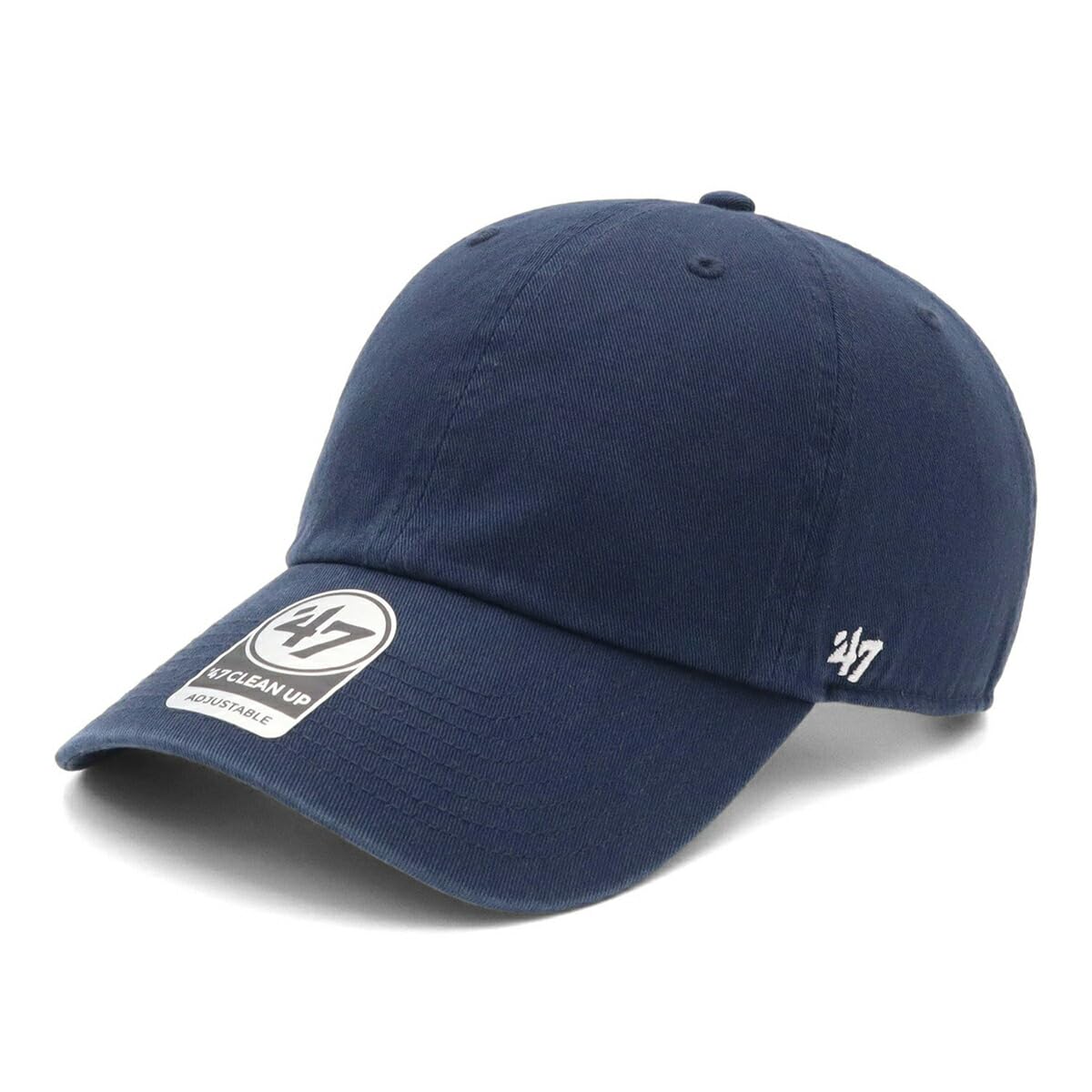 Кепка Clean Up Однотонная Темно-синяя БЕСПЛАТНО ПЛОСКИЙ 47 CLEAN UP НЕТ  47brand  47BRAND  47