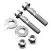 Suspension Arm Alignment Eccentric Adjustment Cam Bolt Heavy Duty Camber Adjuster Bolt Set 10mm Replacement Easy To Install