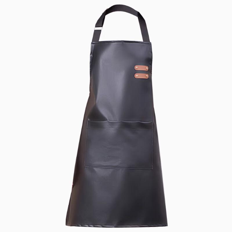 Hongli Waterproof Oil-Proof Faux Leather Apron