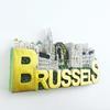 Belgium Fridge Stickers Brussels Tourist Souvenirs Travel Fridge Magnets Home Decor Wedding Gifts Photo Wall Magnetic Stickers