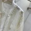 Summer Clothes Chinese Style High-End Nail Bead Embroidery Sun Protection Jacket Round Neck Design Baseball Jacket Top