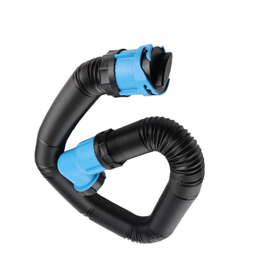 15ft Sewer Hose Kit with Swivel Adapter Fitting Translucent Elbow Storage Caps for RV Campers