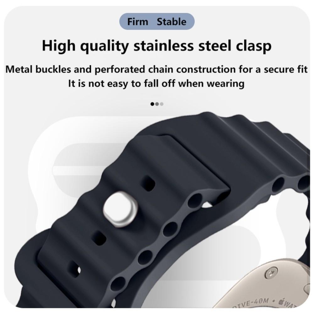 Glass Case+Silicone Band For Apple Watch 38mm 42mm 40mm 44mm 41mm 45mm 46mm Strap For iwatch 11 10 9 8 7 6 5 4 3 2 1 SE Bracelet