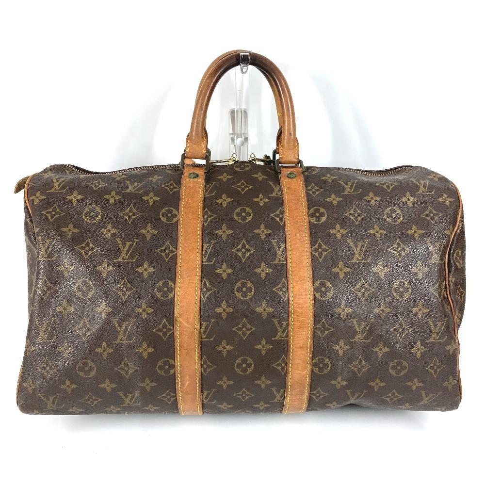 Louis Vuitton M41428 Monogram Keepall45 Travel bag old model Duffle Bag Brown