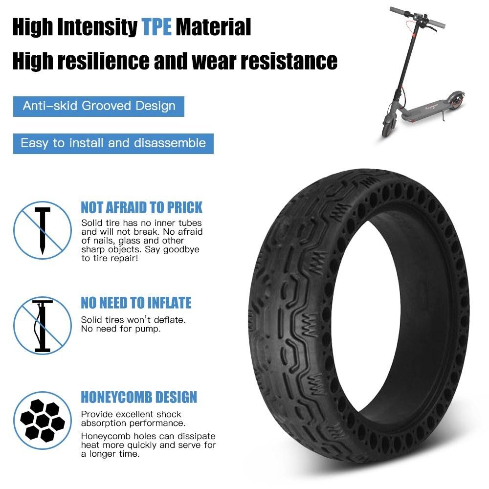 

Honeycomb Solid Tire 6.5-inch Electric Scooter Wheels Replacement Tire Size: 36mm