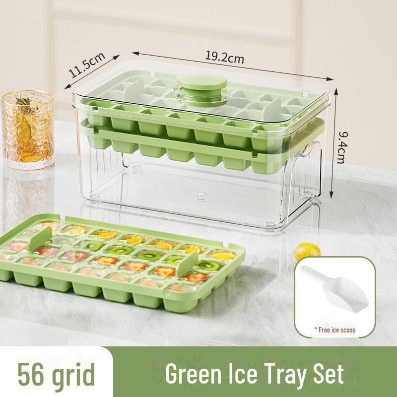 

Двухслойная быстросъемная форма для кубиков льда с местом для хранения Boxed