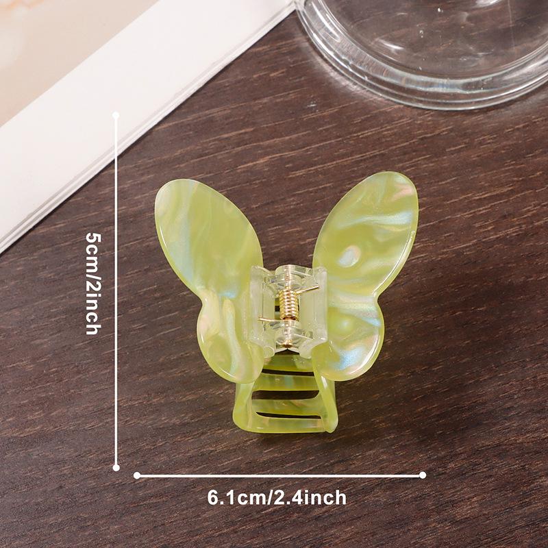

Elegant Korean Style Dopamine Butterfly Hair Clip - Temperament Shark Hair Accessory for Women