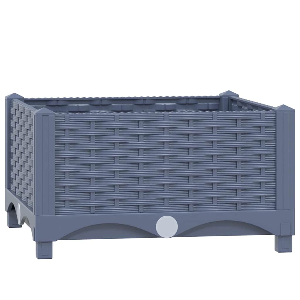 Raised Garden Bed 40 x 40 x 23 cm Polypropylene