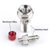 Universal M10x21 Thread Pitch 1.0/1.25mm Motorcycle Brake Master Cylinder Oil Hose Banjo Bolt Brake Calipers Bleed Screw Nipple