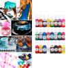 24 Shade Epoxy Resin Dye Kits Resin Color Dye Colorant Liquid for Creative Jewelry Making Crafting Long Use Pigments
