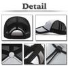 Windproof Cap with Extended Mesh CZA016 [White Fang] Brim, Outdoor, Design, Simple, Casual, Men's, (Gray)