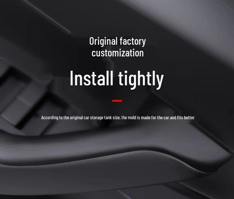Kompatible Tesla Model 3 Türschlitz TPE Aufbewahrungsbox & Innenraumzubehör