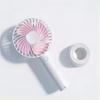 Rechargeable USB Mini Portable Pocket Fan Cool Air Whip Fan Handheld Cooling Charging Table Handle Electric Standing Table Handh