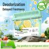 Activated Carbon Refrigerator Deodorizer - Strong Odor Removal, Safe Deodorizing Box for Freezer