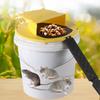 Auto Reset Mouse Trap Reusable Humane Flipping Sliding Bucket Lid Rat Clamshell Tool for Indoor Outdoor Home Yard Mice Catcher