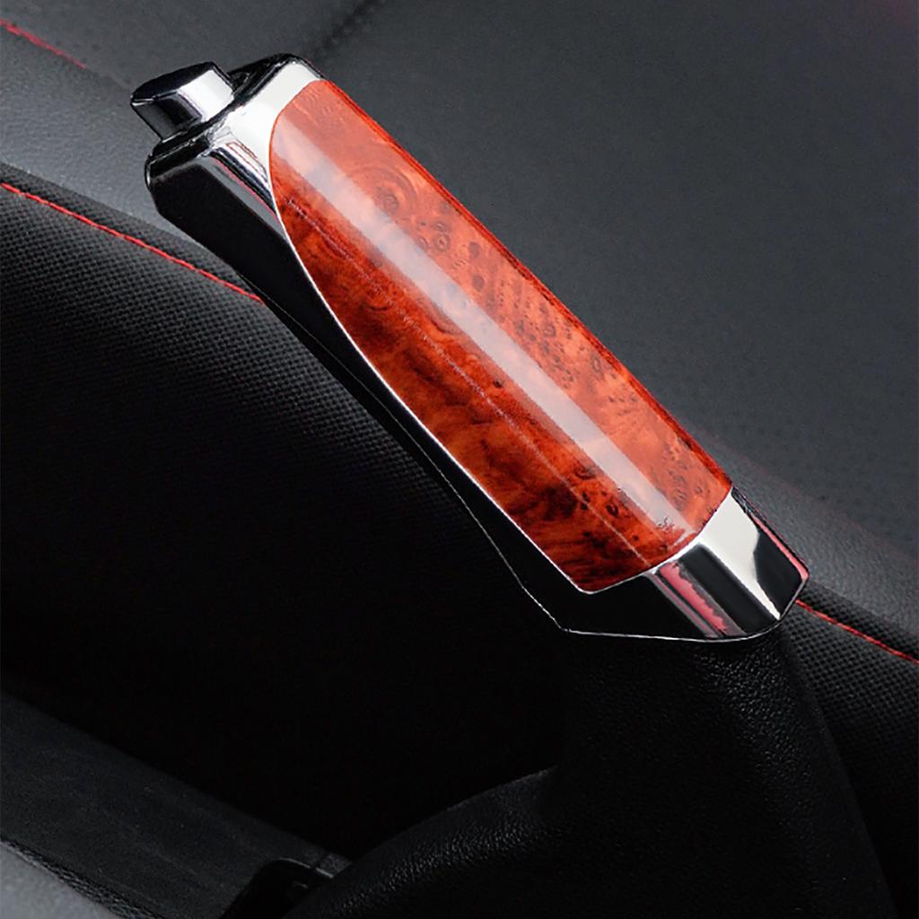 Carbon Fiber Car Carbon Fiber Handbrake Cover Protective Sleeve Hand Brake Protection Car Interior Accessories