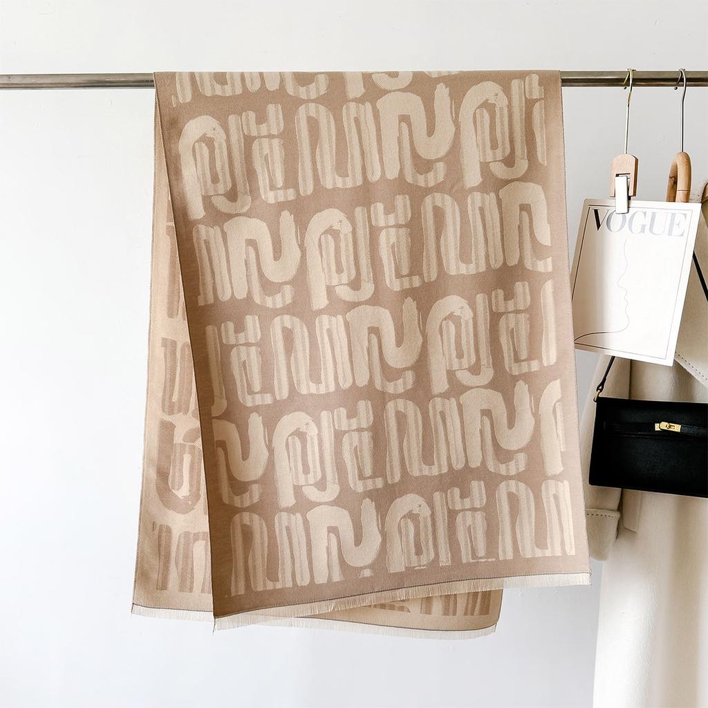 Winter Warm Scarf Cashmere Wraps Women  Luxury Design Pashmina Thick Shawl Blanket Bufanda Foulard Travel Poncho Stoles