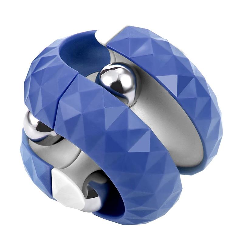 

Игрушка для декомпрессии, детский аутизм, орбитальный шар, куб, антистрессовые сенсорные игрушки, игрушки для детей, Спиннер, подарки для детей синий