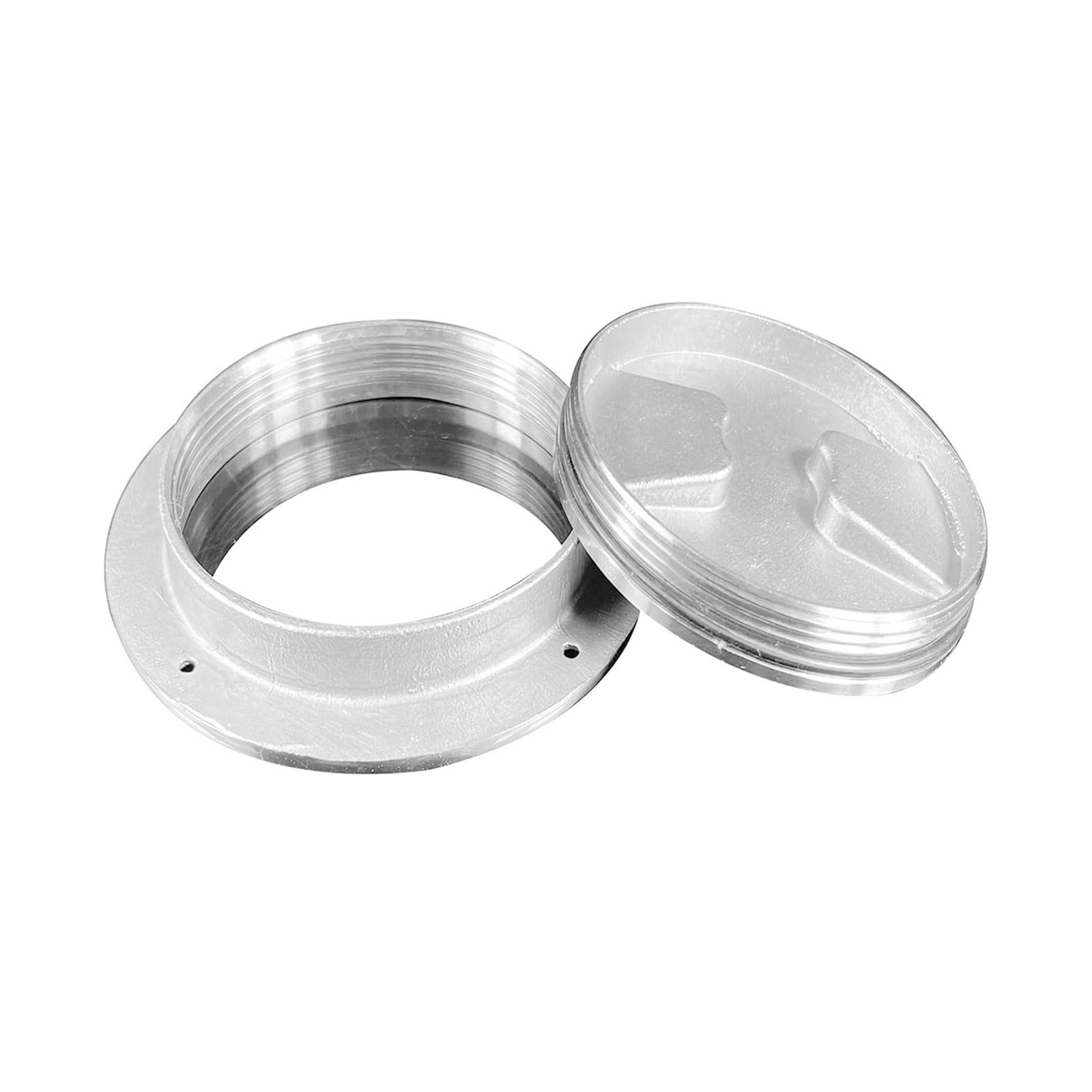 

Съемный сосуд Морская палубная пластина Нержавеющая сталь 316 Круглая панель Конструкция надежного крепления Подходит для яхт парусников 3 inches