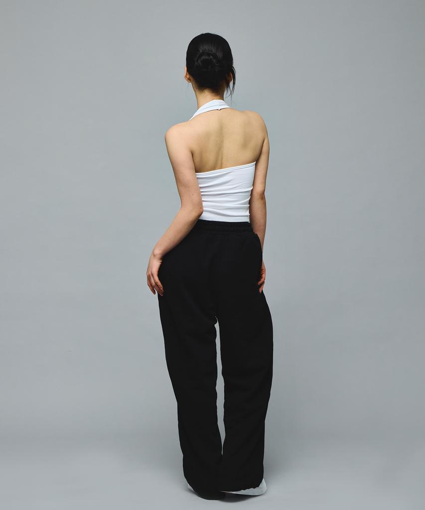 Mihag Ivy League Halter Neck Sleeveless (White)
