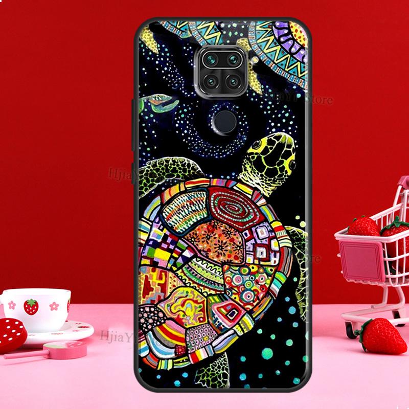 Sea Turtle Case For Xiaomi Redmi Note 11 10 9 8 12 Pro Plus 12S 11S 10S Cover For Redmi 12C 10C 10A 9C