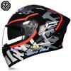 Orz-992-Motorcycle Helmet, Men's and Women's Open Face Helmet, Dual Mirror Motorcycle, Four Season Personalized Tail Wing