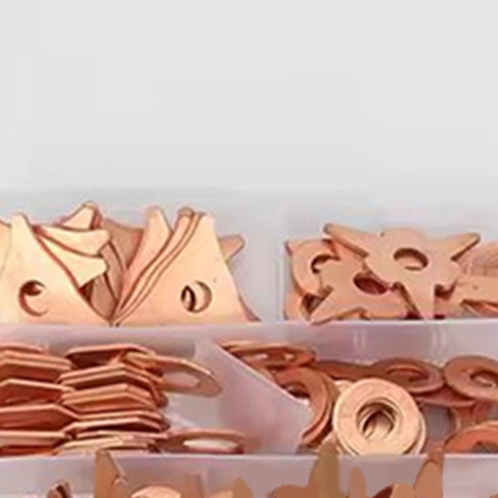 110Pcs Dent Puller Rings Replacement Dent Pulling Straight Washer Metal Shrink Repair Tool for Panel Welder Spot