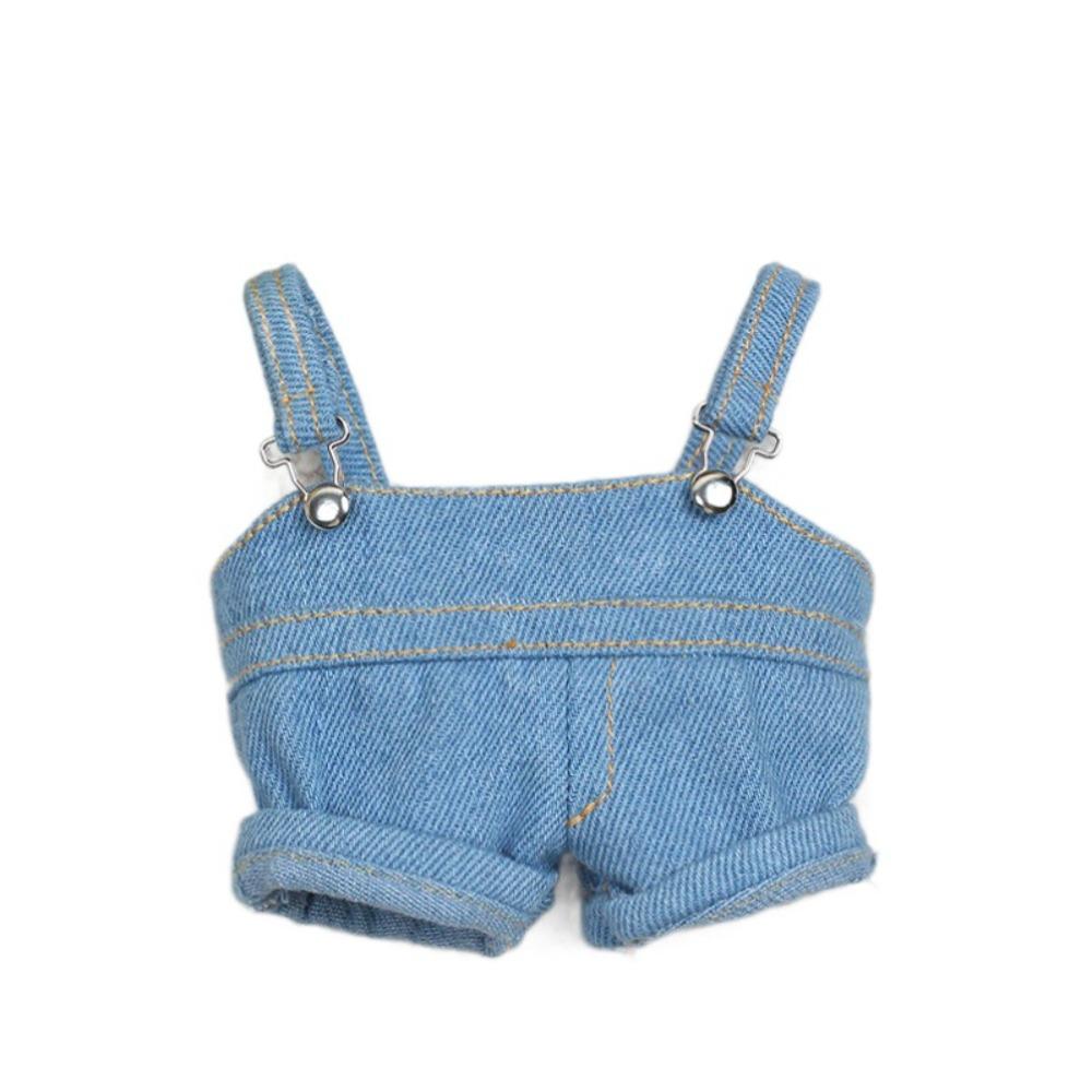 T-shirt Cotton Doll Clothes Trousers Plush Doll Clothes Fashion Cotton Doll Denim Pants Girls Toy