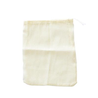 Pliculeț Filtru Ceai cu Șnur Multifuncțional Ajustabil Bumbac Pliculeț Medicină Chineză 10x15cm