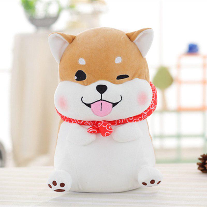 1pc 40cm Cute Fat Shiba Inu Dog Plush Toy Stuffed Soft Dog Toy Doll For Children Kids Good Valentine