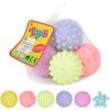 6pcs Textured Multi Ball Set Develop baby's Tactile Senses Toy Baby Touch Hand Ball Toys Baby Training Ball Massage Soft Ball