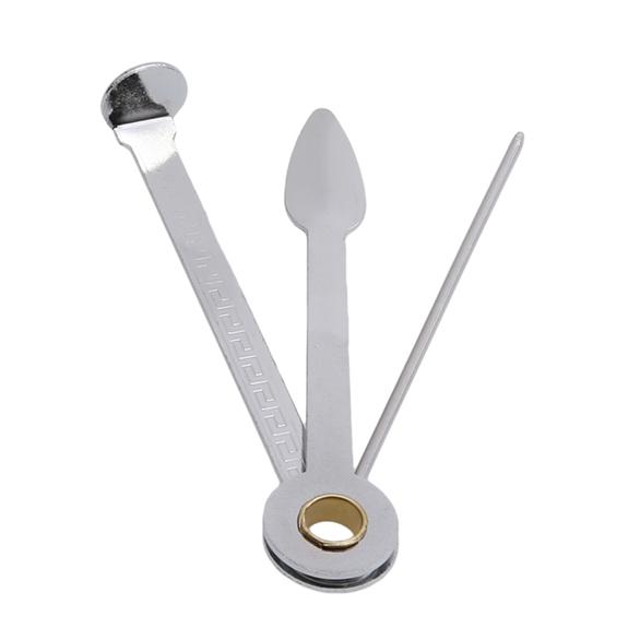 

Простой многофункциональный труборез 3 в 1, серебристый складной нож для труб, инструменты для уборки на открытом воздухе One Size серебряный