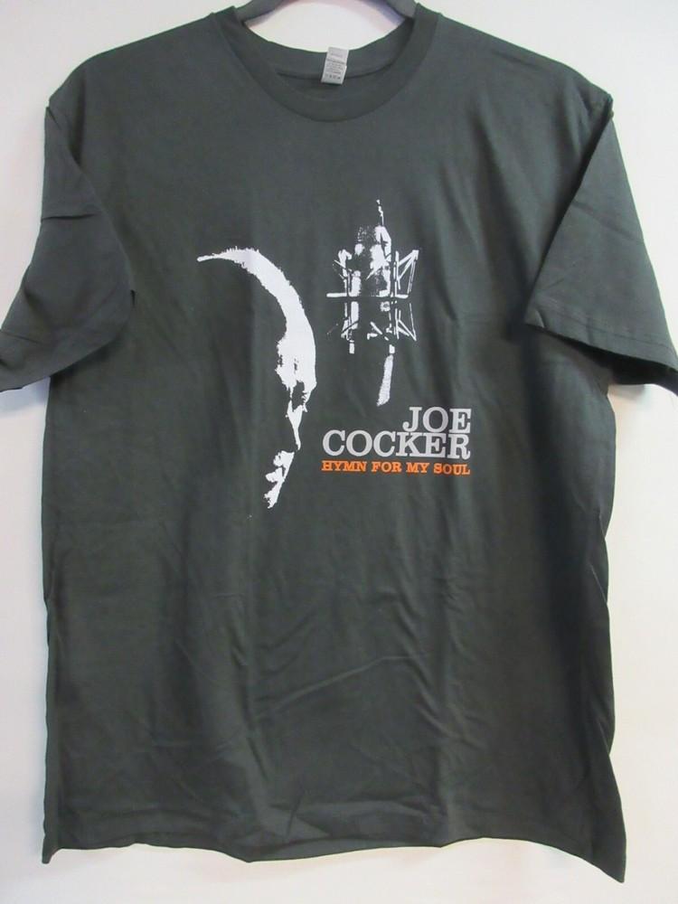 

JOE COCKER OFFICIAL MERCH HYMN FOR MY SOUL 2009 CONCERT MUSIC SHIRT EXTRA LARGE Unisex T-Shirt M