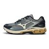 Mizuno Halo Mix Outdoor Comfortable Leather Shock Absorption Non-Slip Breathable Wrap Rebound Low-Top Rubber Running Shoes Unisex sneaker D1GH240805