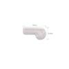 Car Hood Engine Cover Handles Strip Trim For Ford Mustang 2015- Bright White