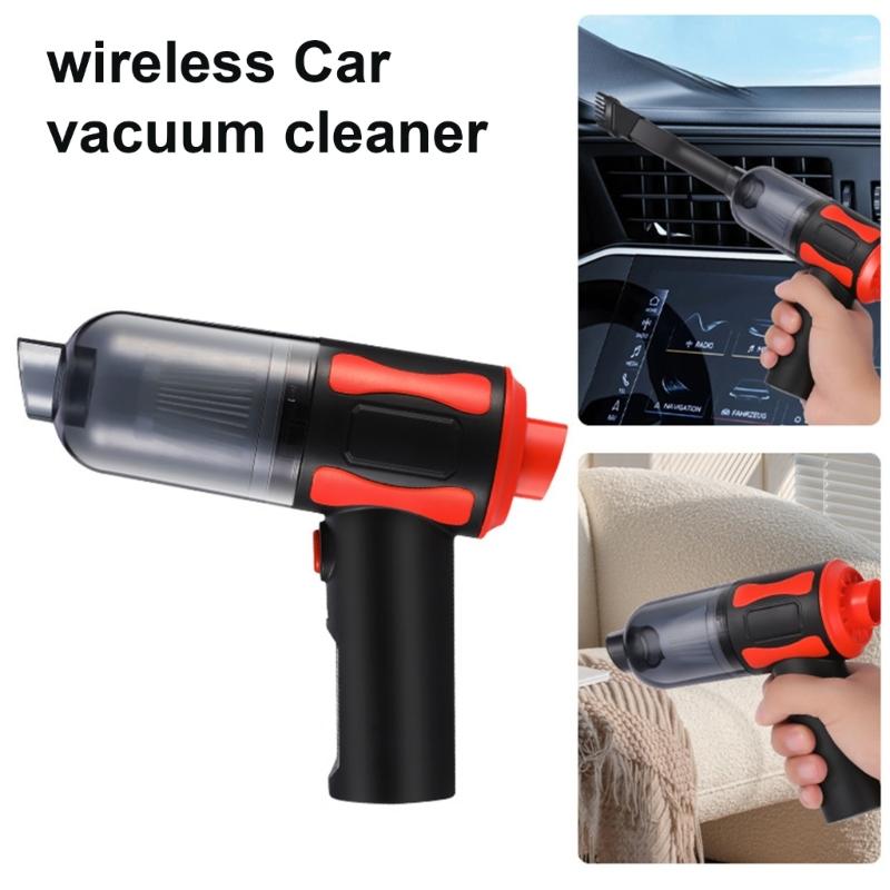 Handheld Vacuum Cleaner Powerful Suction Rechargeable Quick Charging for Pet Hair Household Appliances Low Noise Designs