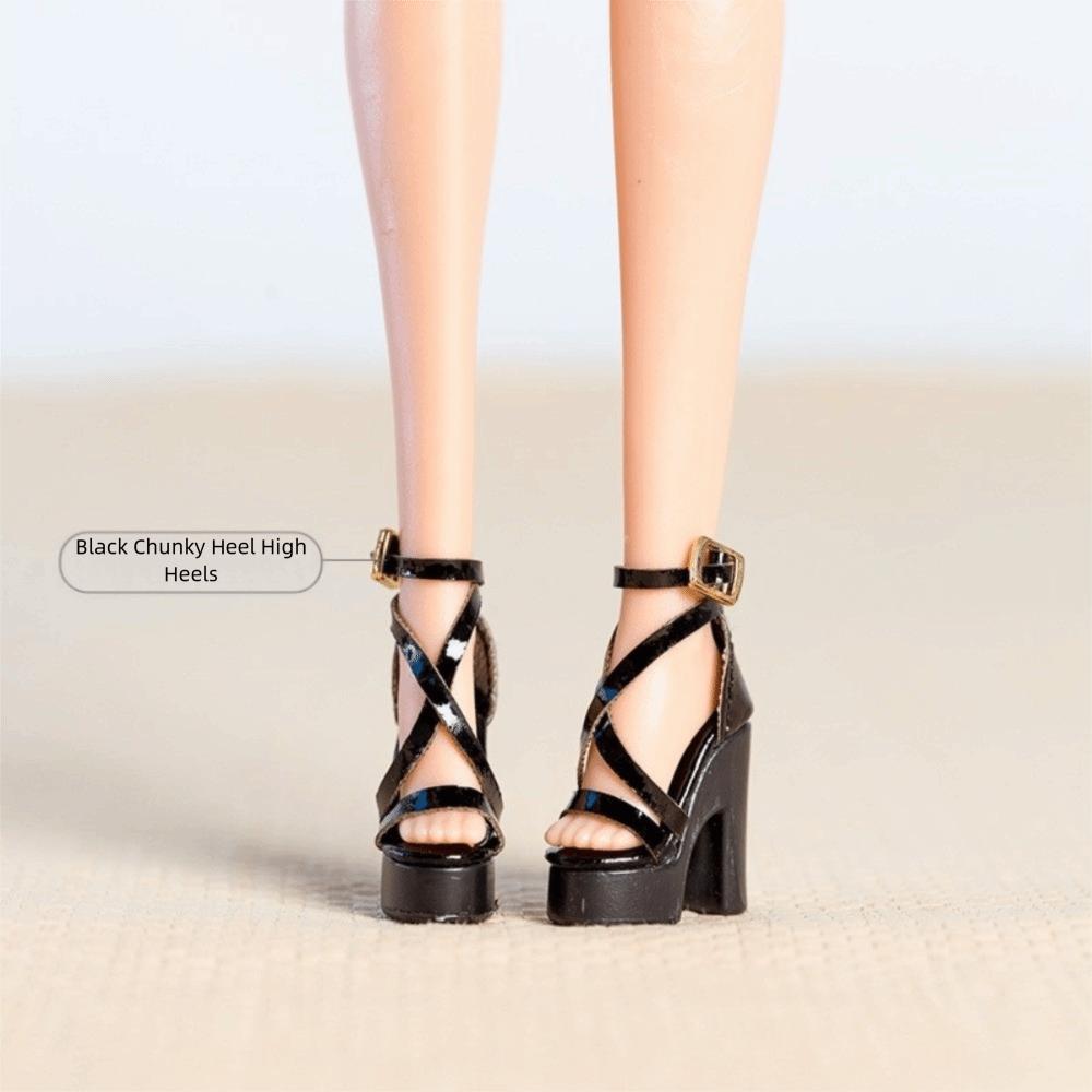 Handmade Doll Shoes 1/6 Supermodel Doll Doll Boots BJD Doll Shoes Doll Accessories