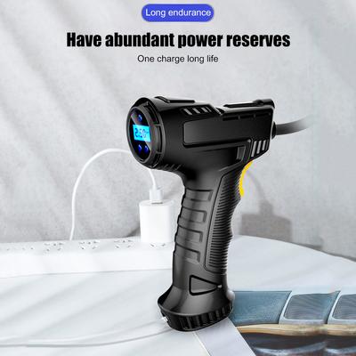 Air Compressor Tire Inflator Intelligent Digital Display 120W 10A Auto Tire Pump Quick Inflation Tire Pressure Detection Machine