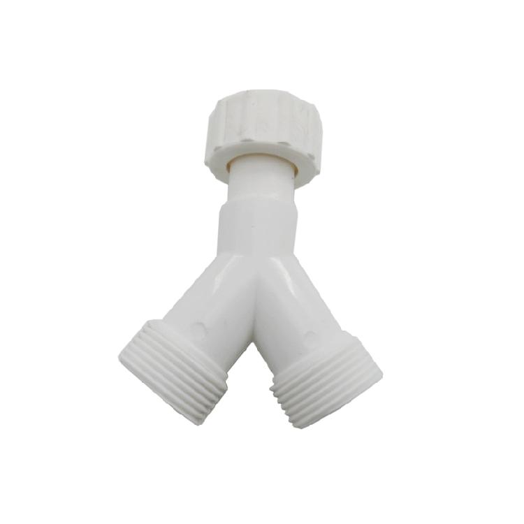 3 Ways Connector 3/4'' Y Splitter Connector Plastic Y-piece Duct Hose Connector
