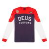 DEUS American Retro Quick-drying Breathable Moisture Removal Jersey Sports Outdoor Long-sleeved T-shirt Racing Ruffian Handsome Locomotive Suit