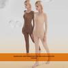 Women's Seamless Long Sleeve Thermal Set with Hyaluronic Acid for Autumn