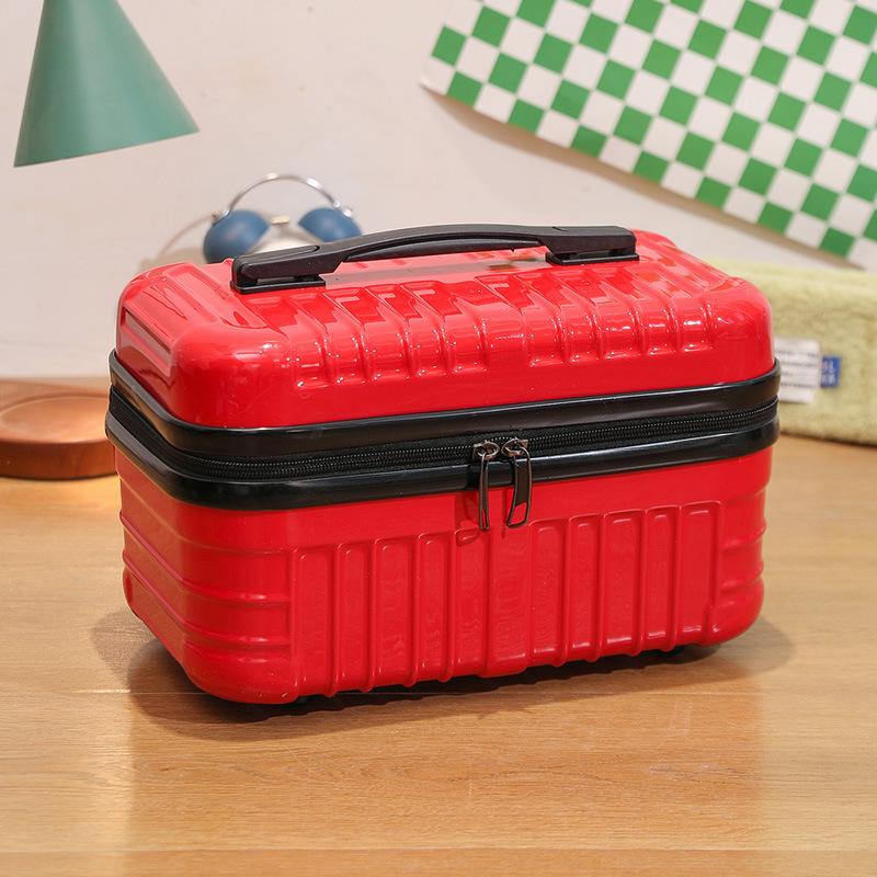 16 Zoll Reisekoffer Mini Hand-Make-up-Koffer Reise-Organizer Kosmetikbox Für Frauen Make-up-Koffer Passwortbox Bordgepäckkoffer