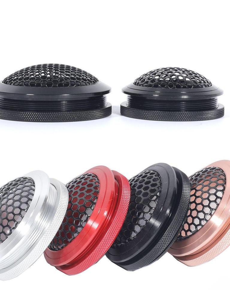 1.5-6.5 inch Car Speaker Aluminum Mesh Cover - A-pillar Protective Decorative Frame