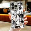 A-Attack On T-Titan Anime Weiche Handyhülle Für iPhone 15 16 17 Air 14 Pro Max 16E Plus 13 12 Mini Galvanisiert Anti-Fall Fundas