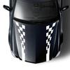 2PCS Car Engine Hood Stickers Racing Sport Car Bonnet Vinyl Decals Self Adhesive PVC Auto Body Decoration Stickers Accessories